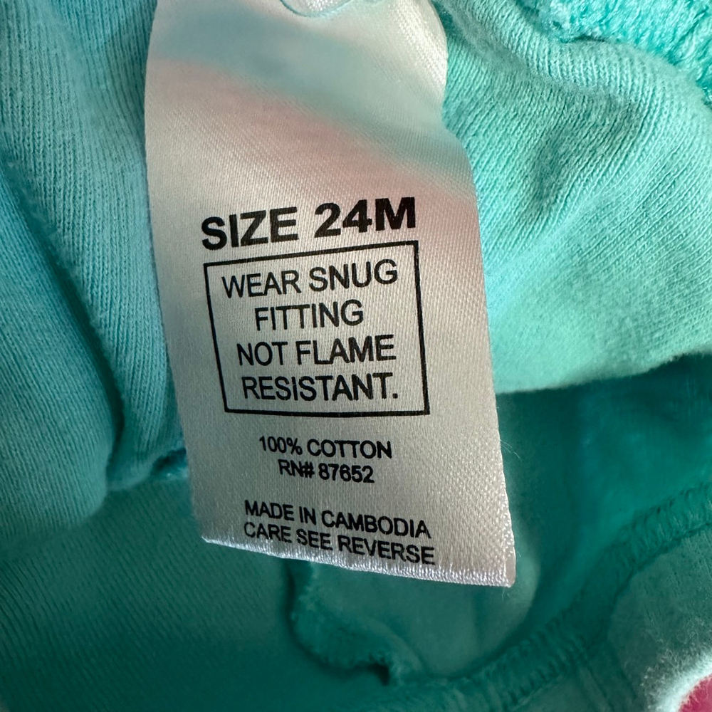 Lot of 4 Items Baby Girl Toddler 24 Months Pink Blue Clothing Bundle - Picture 10 of 12